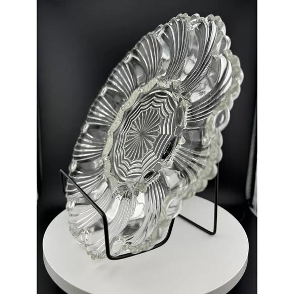 Vintage Anchor Hocking Deviled Egg Plate - Picture 5 of 8